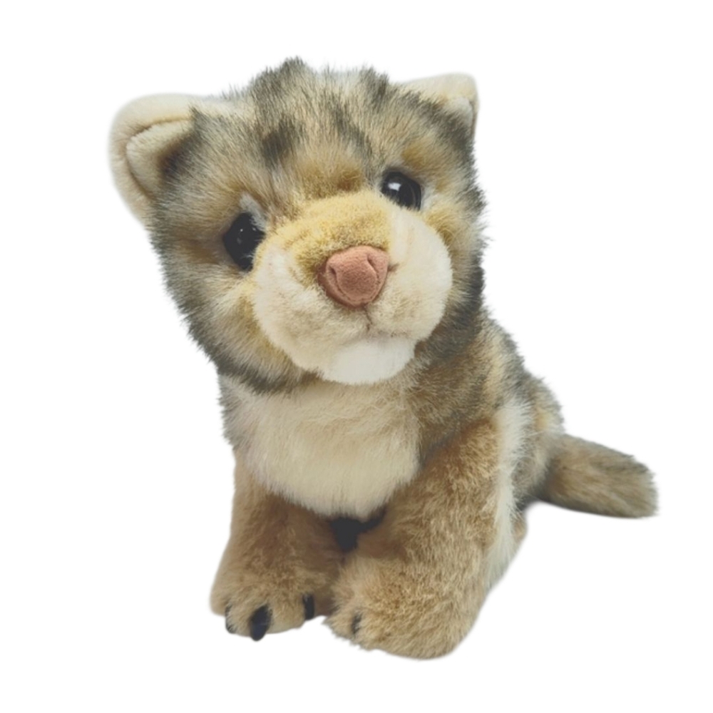 Vintage Discovery Channel Wolf Pup Plush Stuffed Animal 10"